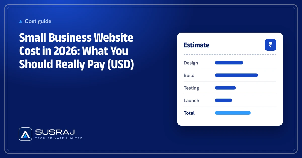 Small Business Website Cost in 2026: What You Should Really Pay (USD)